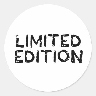 Sticker Rond Edition limitée