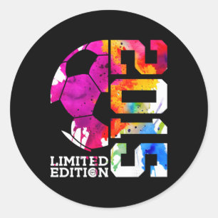 Sticker Rond Édition limitée Football 10e anniversaire 2015