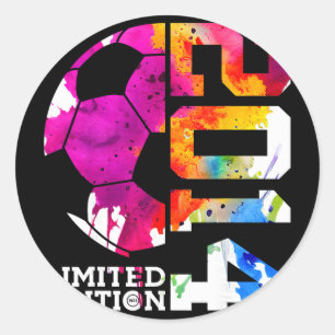 Sticker Rond Édition limitée Football 12e Anniversaire 2014 _1 