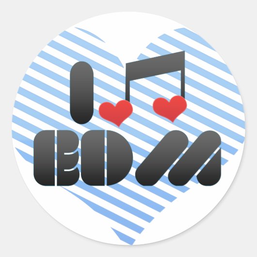 STICKER ROND EDM (Devant)