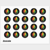 Sticker Rond Éduquer (Feuille)