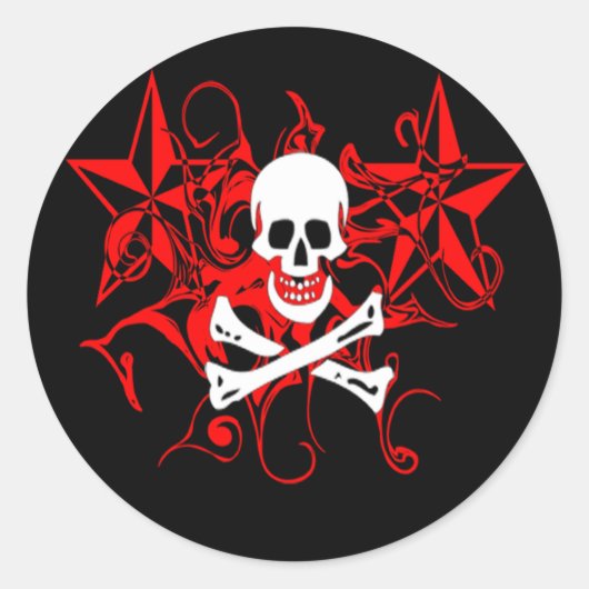 Sticker Rond Edward Angleterre Imprimer (Devant)