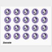 Sticker Rond Edward Elgar (Feuille)