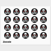 Sticker Rond Edward England-Hearts (Feuille)
