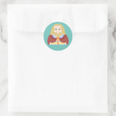 Sticker Rond Edward II d'Angleterre (Sac)
