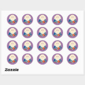 Sticker Rond Edward III d'Angleterre (Feuille)