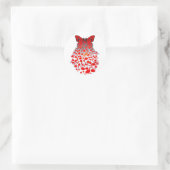 Sticker Rond Effet_papillon (Sac)