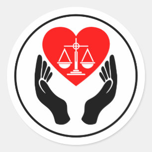 Sticker Rond Égalité