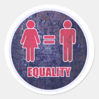 Sticker Rond Égalité V2