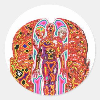 Sticker Rond Égo modifié