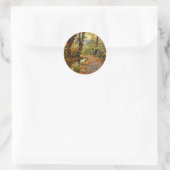 Sticker Rond Egon Schiele - Winding Brook (Sac)