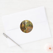 Sticker Rond Egon Schiele - Winding Brook (Enveloppe)
