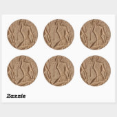 Sticker Rond égypte (Feuille)
