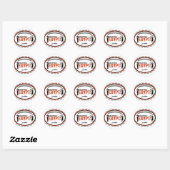 Sticker Rond égypte (Feuille)