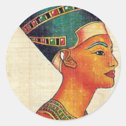 Sticker Rond Égypte ancienne 2 (Devant)