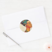 Sticker Rond Égypte ancienne 2 (Enveloppe)