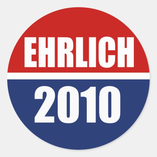 STICKER ROND EHRLICH 2010 (Devant)