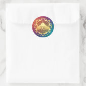 Sticker Rond Eid Coloré (Sac)