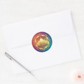Sticker Rond Eid Coloré (Enveloppe)