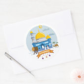 Sticker Rond EID Moubarak (Enveloppe)