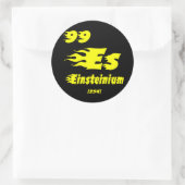 Sticker Rond Einsteinium (Sac)