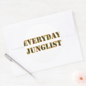 Sticker Rond EJOrange (Enveloppe)