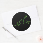 Sticker Rond EKGuitar (Enveloppe)