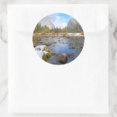 Sticker Rond El Capitan and Three Brothers (Sac)