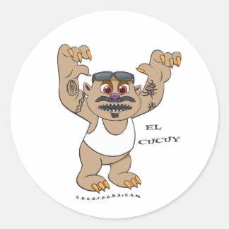 Sticker Rond El Cucuy