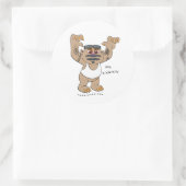 Sticker Rond El Cucuy (Sac)