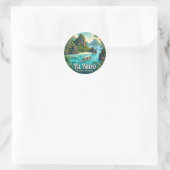 Sticker Rond El Nido Philippines (Sac)