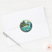 Sticker Rond El Nido Philippines (Enveloppe)