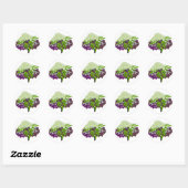 Sticker Rond Elderberry (Feuille)