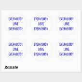 STICKER ROND ELE1 (Feuille)