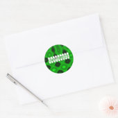Sticker Rond Électricité verte III - Modèle (Enveloppe)