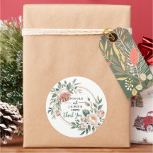 Elégant Eucalyptus Pêcher Floral