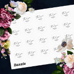 Sticker Rond Élégant Merci d'écriture manuscrite simple et cont<br><div class="desc">Les principaux points focaux de cette suite de design sont des graphismes typographiques créés avec une police d'écriture moderne. Dans ce design, la police élégante et distinctive a été utilisée pour créer une image qui dit "merci". Utilisez les champs modèle pour ajouter vos données personnelles. Modifiez l'arrière - plan en...</div>