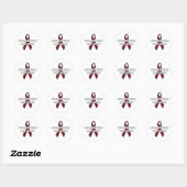 Sticker Rond Éléments de sensibilisation APS (Feuille)