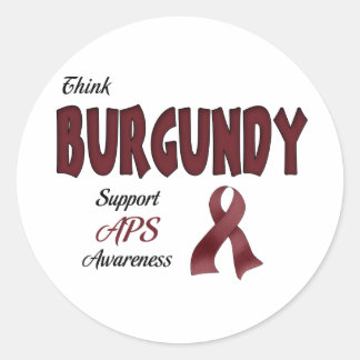 Sticker Rond Éléments de sensibilisation APS