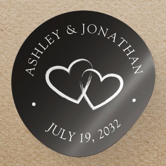 Sticker Rond Eléments simples modernes élégants