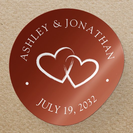 Sticker Rond Eléments simples modernes élégants