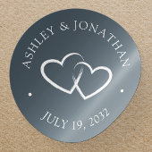 Sticker Rond Eléments simples modernes élégants