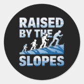 Sticker Rond Élevé (Devant)