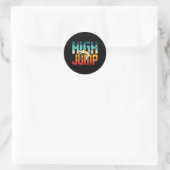 Sticker Rond Élevée Conduite Pour Élevée (Sac)