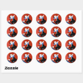 Sticker Rond Elf (Feuille)
