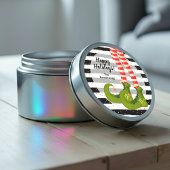 Sticker Rond Elf Legs Joyeuses vacances