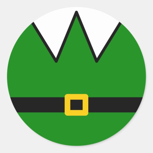 Sticker Rond elfe (Devant)
