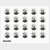 Sticker Rond Elfrida Andrée (Feuille)