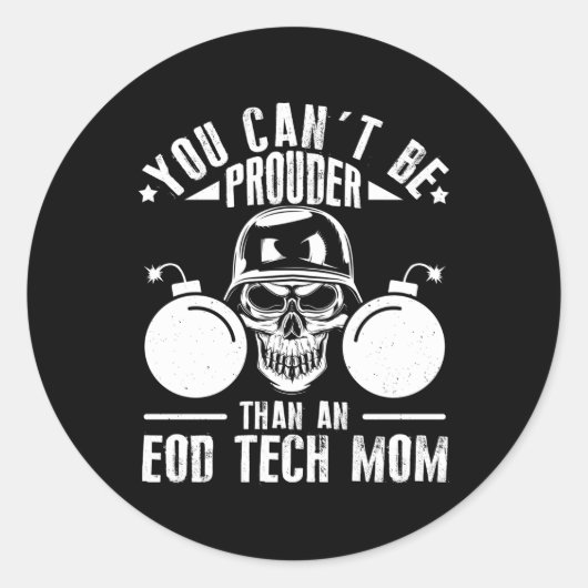 Sticker Rond Élimination des munitions explosives Badge-maître  (Devant)