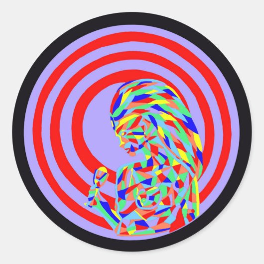 Sticker Rond Elixir (Devant)